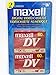 Maxell Mini DV Digital Video Cassette 60 Minutes 2-Pack