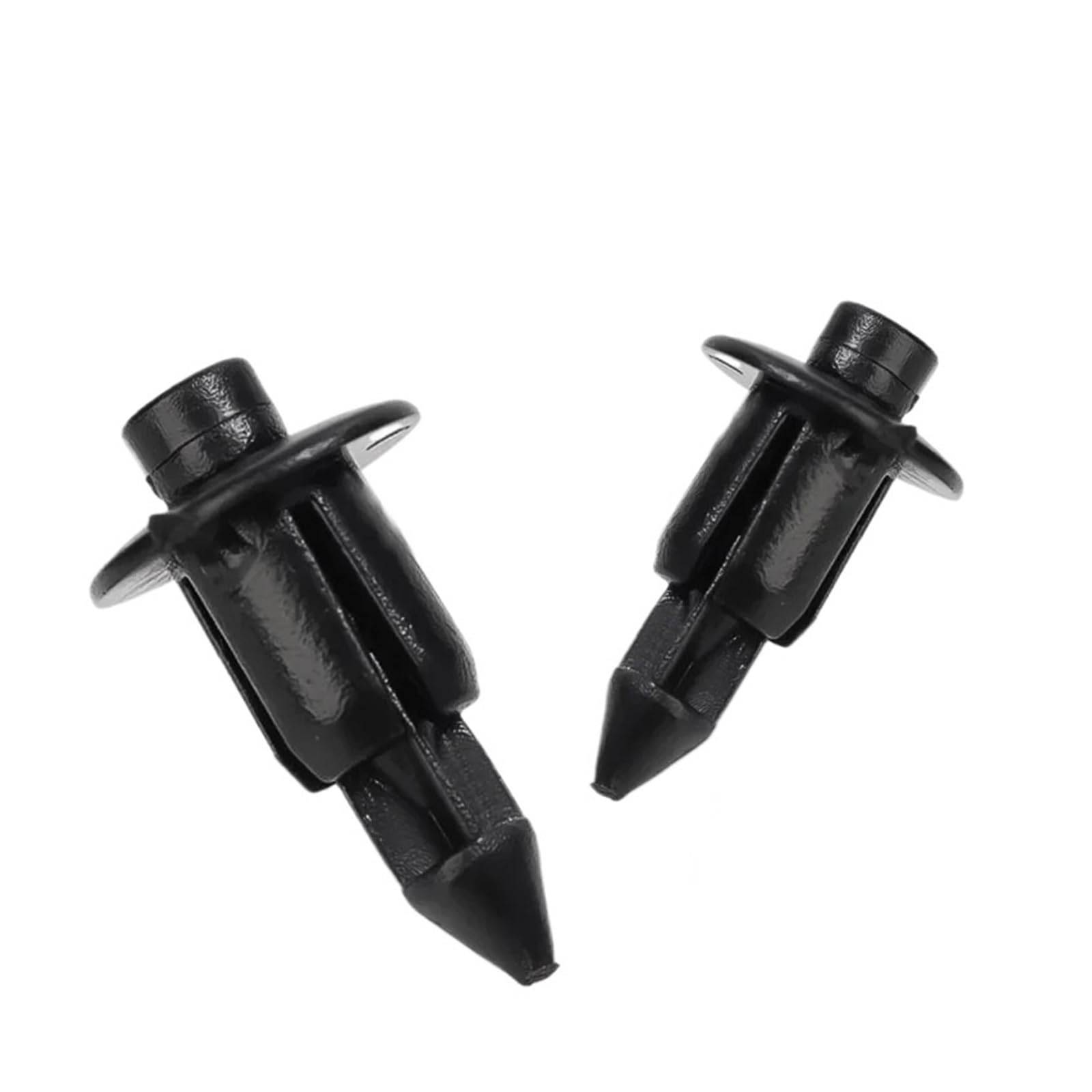 KXFVYNE Motorcycle Plastic Rivet Fasteners Car Bumper/Black Screw Snap Decorative Panel Fastener Clip(50pcs Black)