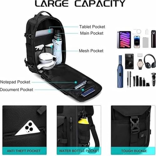 Cosmos Explorer Sling Bag, Anti Theft Tactical, Scratchproof and Waterproof, Dustproof, with Belt Buckle Shoulder Bag2