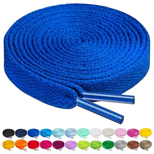 Image of Birch Shoelaces in 27 Colors Flat 5 /16 inch Shoe Laces in 4 Different Lengths