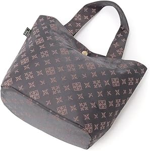 あくあまりんです(*^^*)ラシット　ナイロンジャガード　グレー　バッグ あくあまりんです(*^^*)ラシット ナイロンジャガード グレー