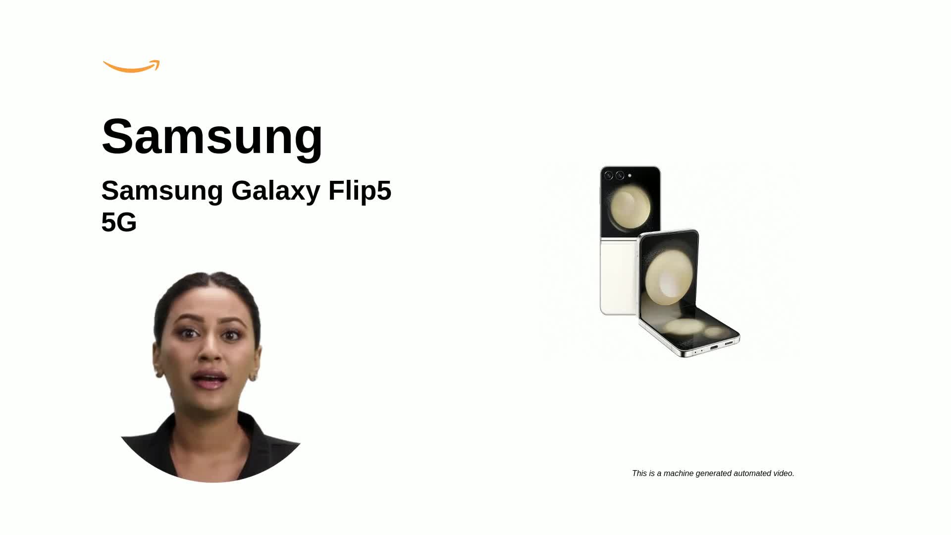 Samsung Galaxy Z Flip5 5G AI Smartphone