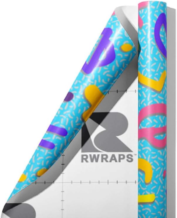 Rwraps 90s Retro Semi-Charmed Life Gloss Vinyl Film Wrap 59in x 30ft Vinyl Vehicle Car Film Sheet Roll