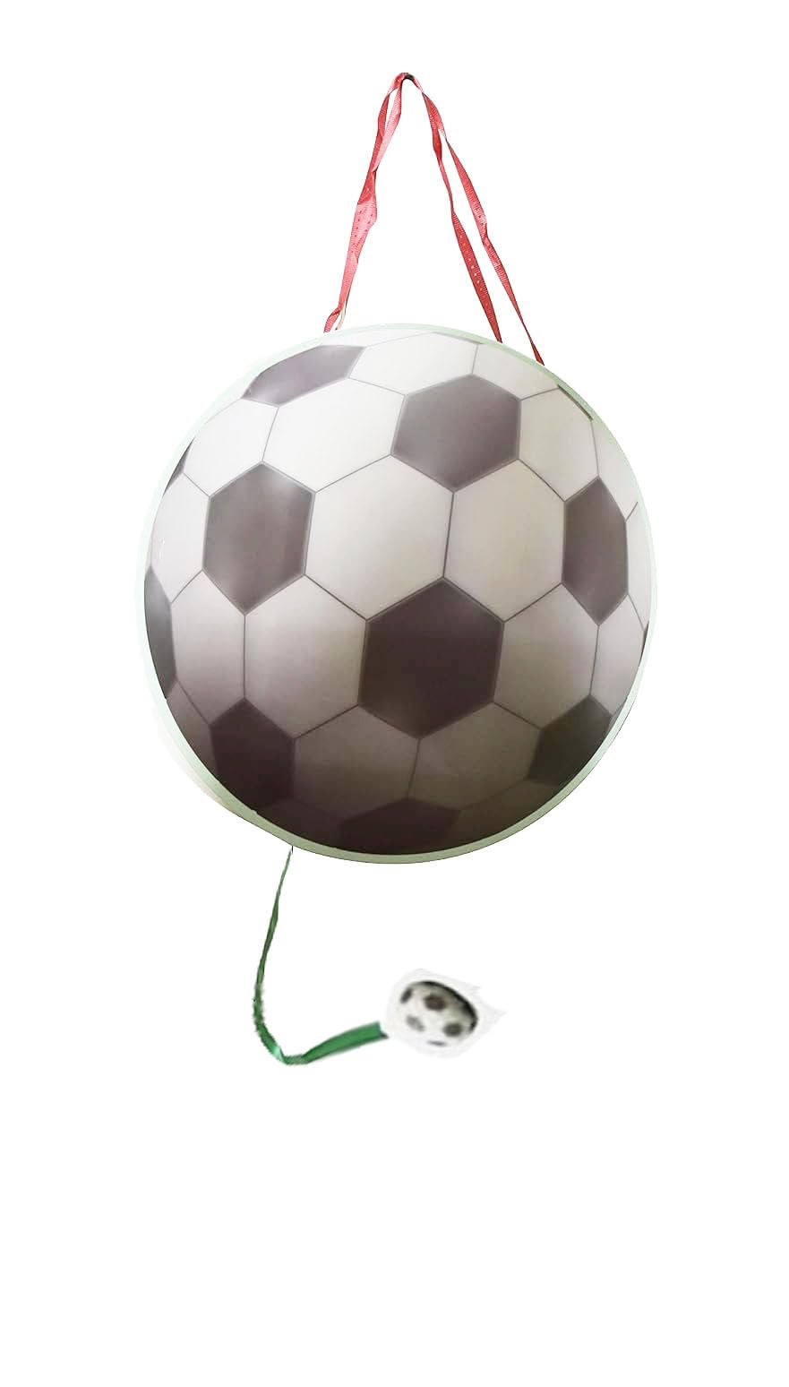 Funcart Soccer Birthday Stripe Pull String Pinata (Khoi Bag), Football sport pinata soccer khoi bag Kids Party Favors for Kids Goodie Bags Stuffer Birthday Toy Party Favors Bag - Image 6 thumbnail