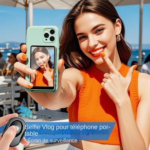 Monitor selfie para evitar errores de encuadre en vídeos de smartphones 3