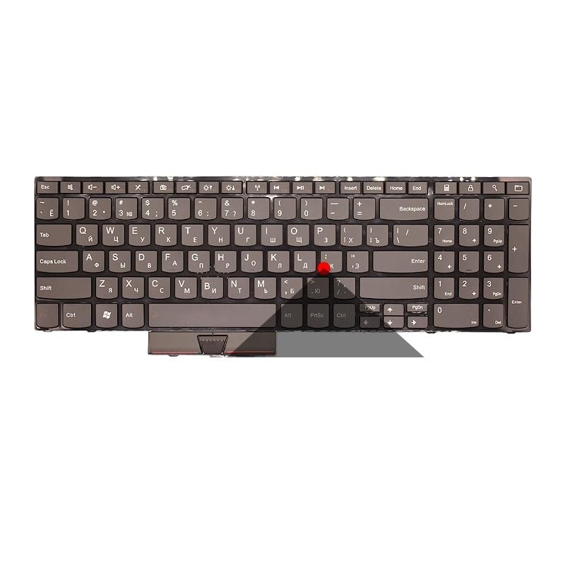 Clavier PC portable IBM Thinkpad 0A62075 04W0872 disposition russe RU