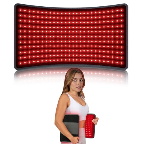 Comfytemp Red Light Therapy Mat for Body, 24'' x 12'', 660nm & 850nm