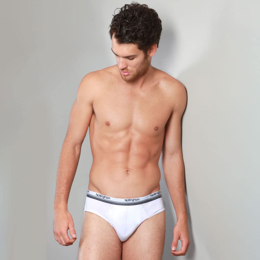 Nottingham Slip Uomo Cotone Elasticizzato Pacco da 12pz, Art. SM80 Assortito XXL