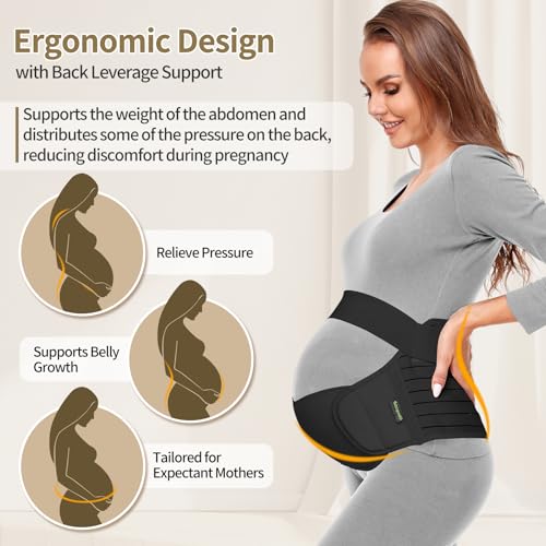 Image of Maternity Belt Pregnancy Belly Band 3 in 1 Support Belt for Pregnant Women