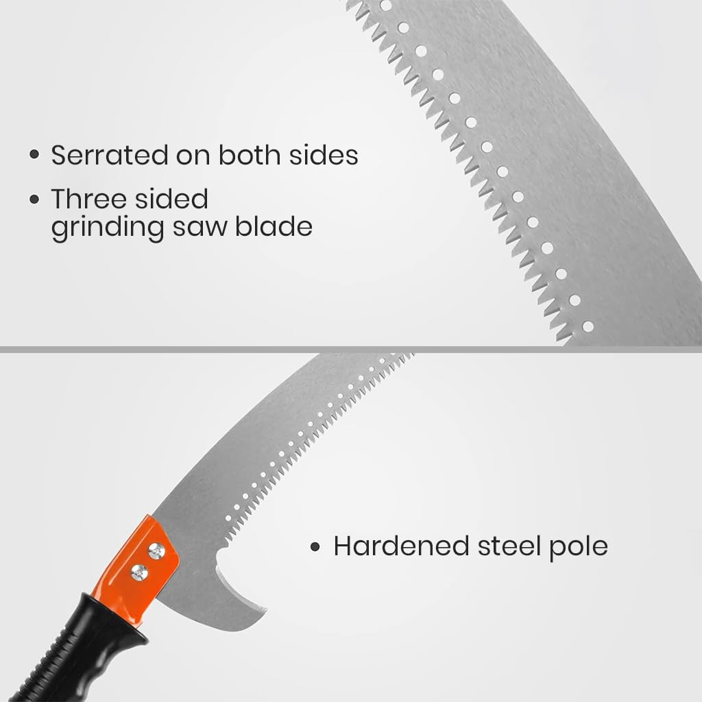 HASTHIP Pruning Saw - 9.8ft Extendable Tree Pruner -5