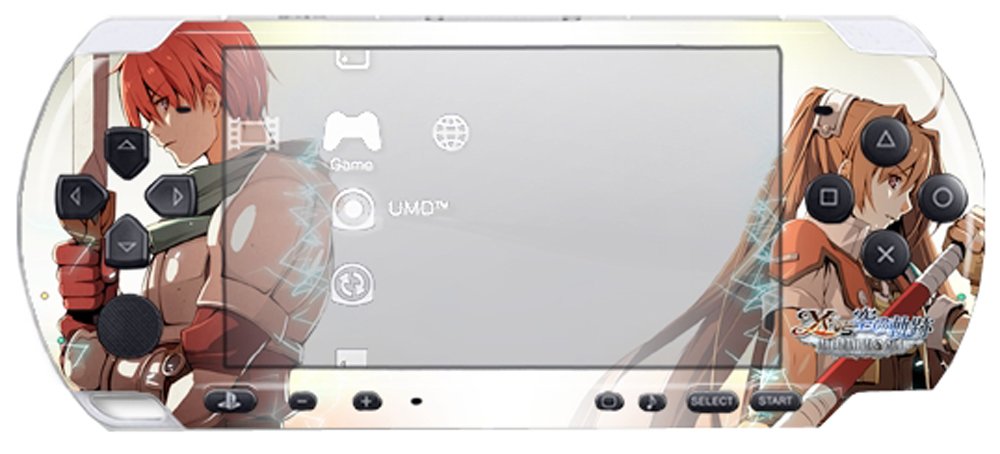 PlayStation Portable - PSP-3000本体(イースVS.空の軌跡ペイント) PlayStation Portable - PSP-3000本体(イースVS.空の軌跡