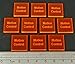 LITKO Motion Control Tokens, Fluorescent Orange (10)