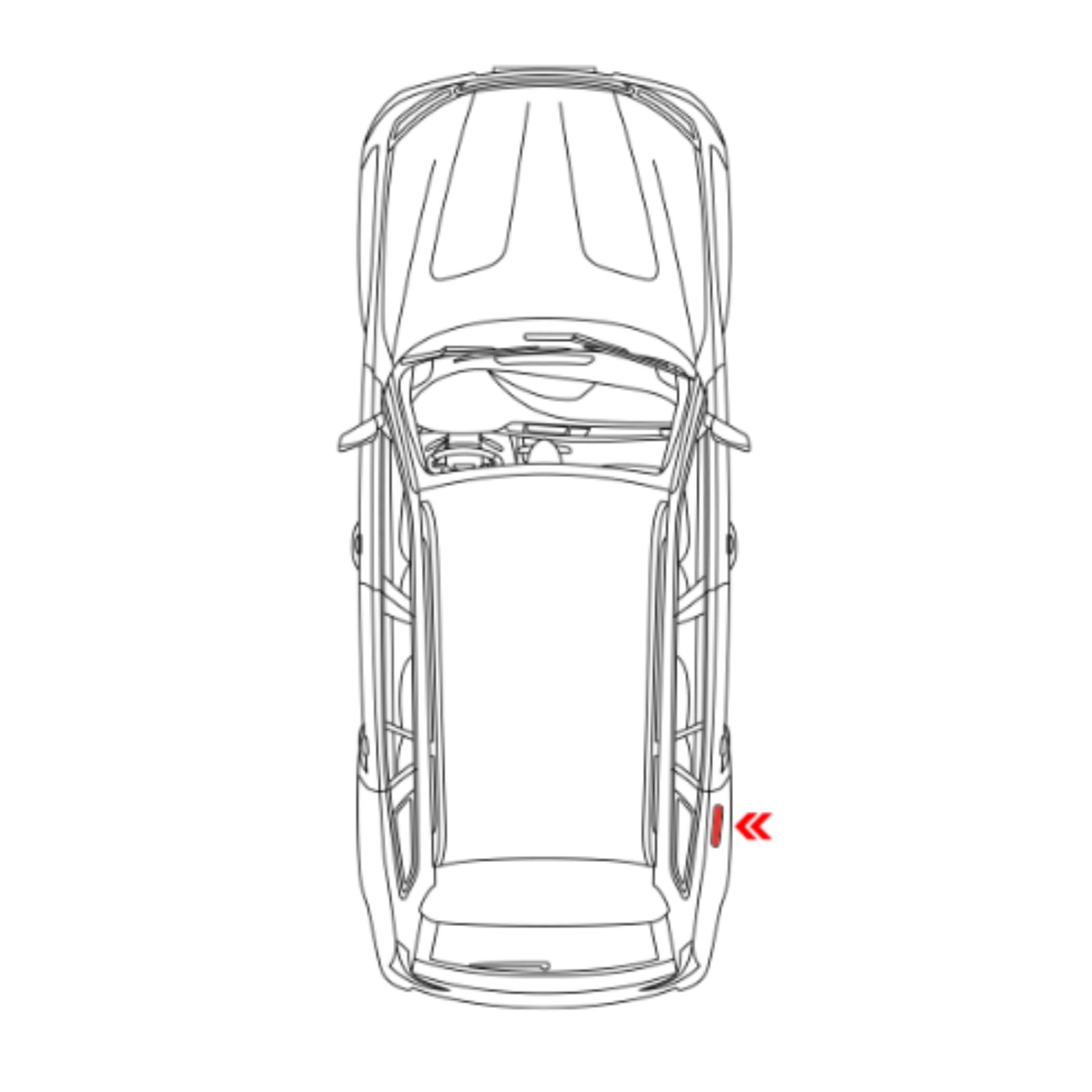 Flydida Tankklappe Servomotor - Tankdeckelschlock Für Renault Modelle