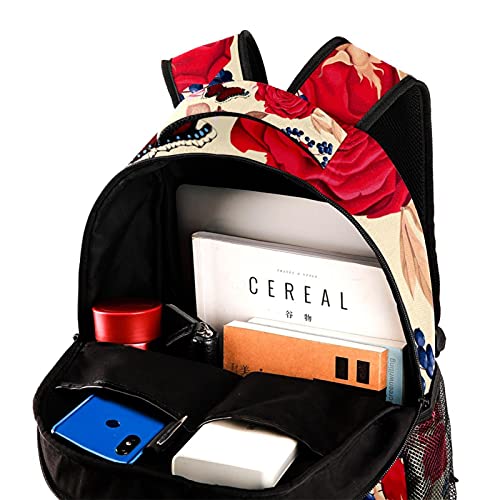 Sac à dos voyage mignon papillon noir, cadeau ado idéal - 4