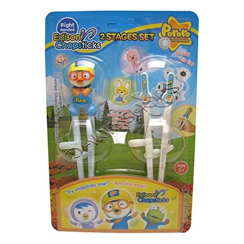 Pororo Little Penguin First & Second Step Edison Chopstick Set Cover