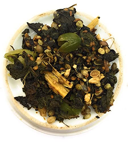 Image of Siyacha Tea Ayurvedic Bed Time Herbal Infusion, 1 KG, A Beverage For Peaceful Sleep, Stress Relief Caffeine Free Tisane, Loose Leaf Blend, Makes 500 Cups (approx)