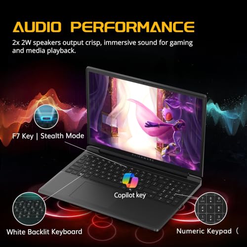 Image of Dell Alienware 15 15.3 inch WUXGA 165Hz Gaming Laptop, GeForce RTX 4050 6GB GDDR6, AMD Ryzen 5 220, 32GB DDR5, 3TB Storage(2TB SSD+1TB Docking Station Set), Backlit, Wi-Fi 6, Win 11 Pro, Black