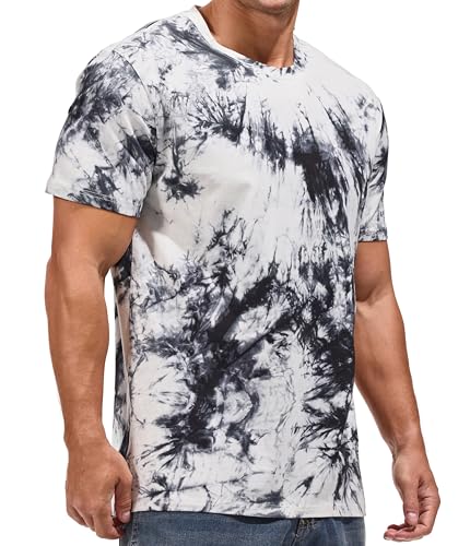 T-Shirt Tie & Dye pour Homme Idéal pour Vos Sorties Casual XXL