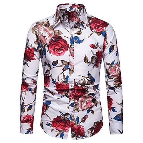 DeHolifer Herren Hemd Blumenhemd Langarm Hemden Große Größe Hemd Herren Slim Fit Freizeithemden Herrenhemden Drucken Hawaii Hemd Männer Herrenhemd Langarmhemd Businesshemden Tops DeHolifer Herren Hemd Blumenhemd Langarm Hemden Große Größe Hemd Herren Slim Fit Freizeithemden Herrenhemden Drucken Hawaii Hemd Männer Herrenhemd Langarmhemd Businesshemden Tops
