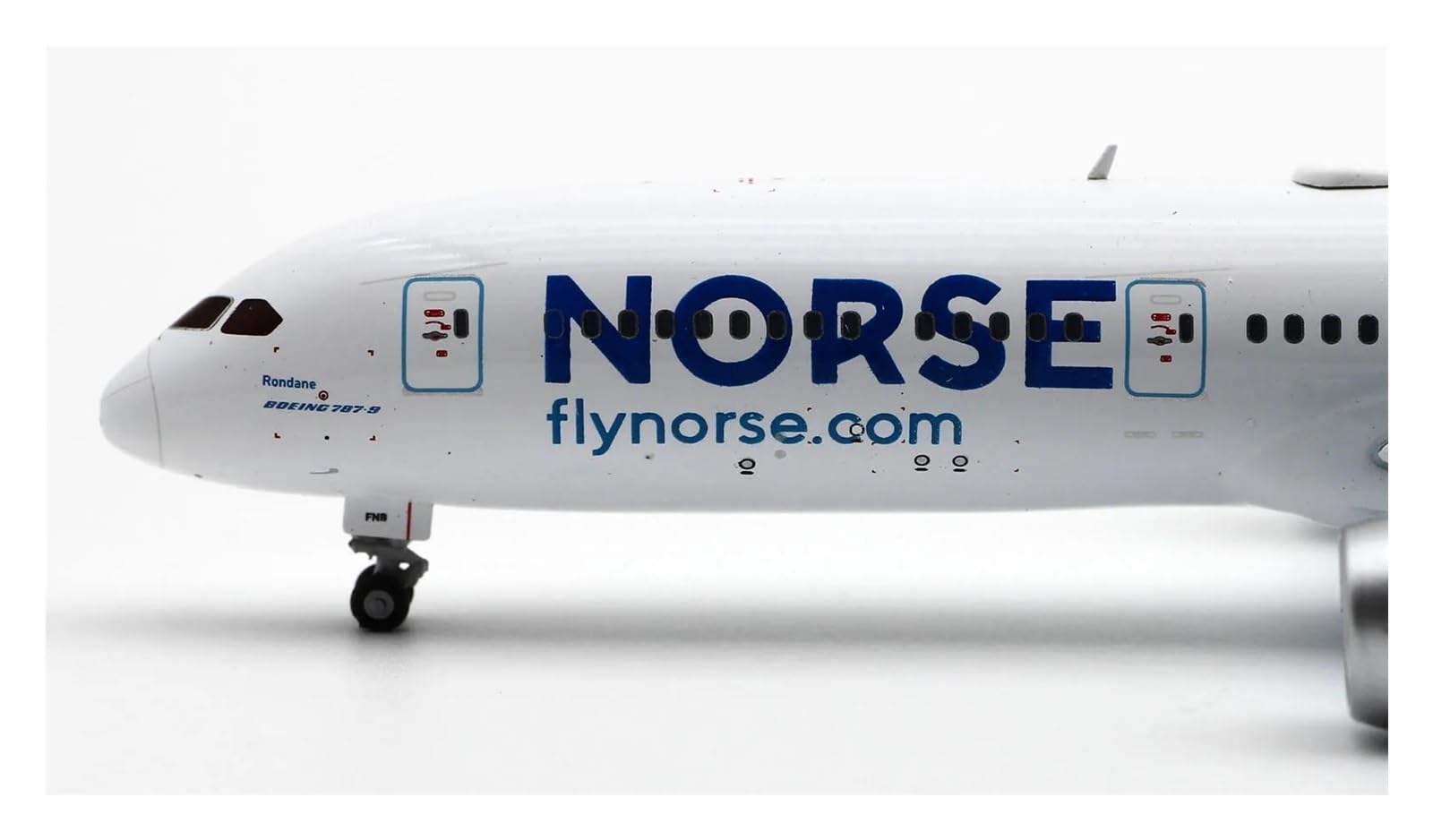 Scale Airplane Model 1:400 For Norse Atlantic Airways Dreamliner