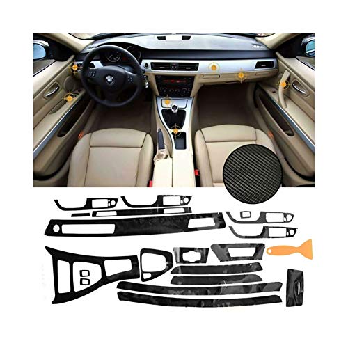 RJJX Car Kit Completo/Set 5D Interior del Coche de Fibra de Carbono...
