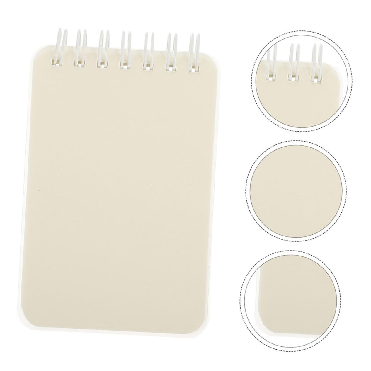 jojofuny 5 Set Libro A Spirale Tasca Quaderni Per La Scuola Mini Stazionario Mini Blocchetti Per Appunti Piccolo Quaderno Di Schizzi Piccolo Blocco Note A Spirale Carta Bianca 6 Pezzi*5