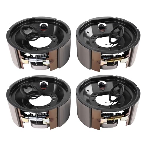 maXpeedingrods 12-1/4x5" 12K 15K Electric Backing Plate Trailer Brake for Dexter brake Drum 9-28 and LIPPERT LCI 12K axles K23-442-00 K23-443-00 BK-12KHDE-SET2 Brake Assembly Replacement