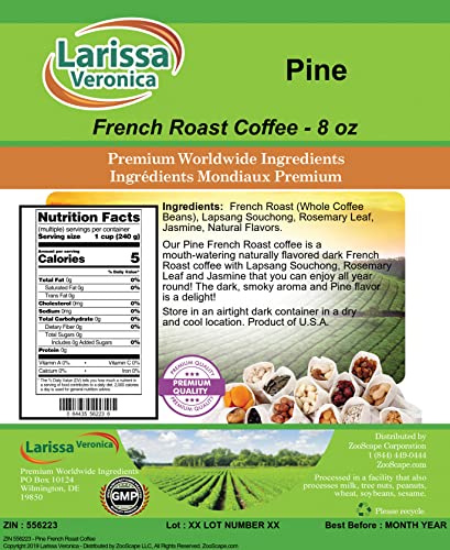 Café en grano Pine French Roast 8 oz Larissa Veronica miniatura 2