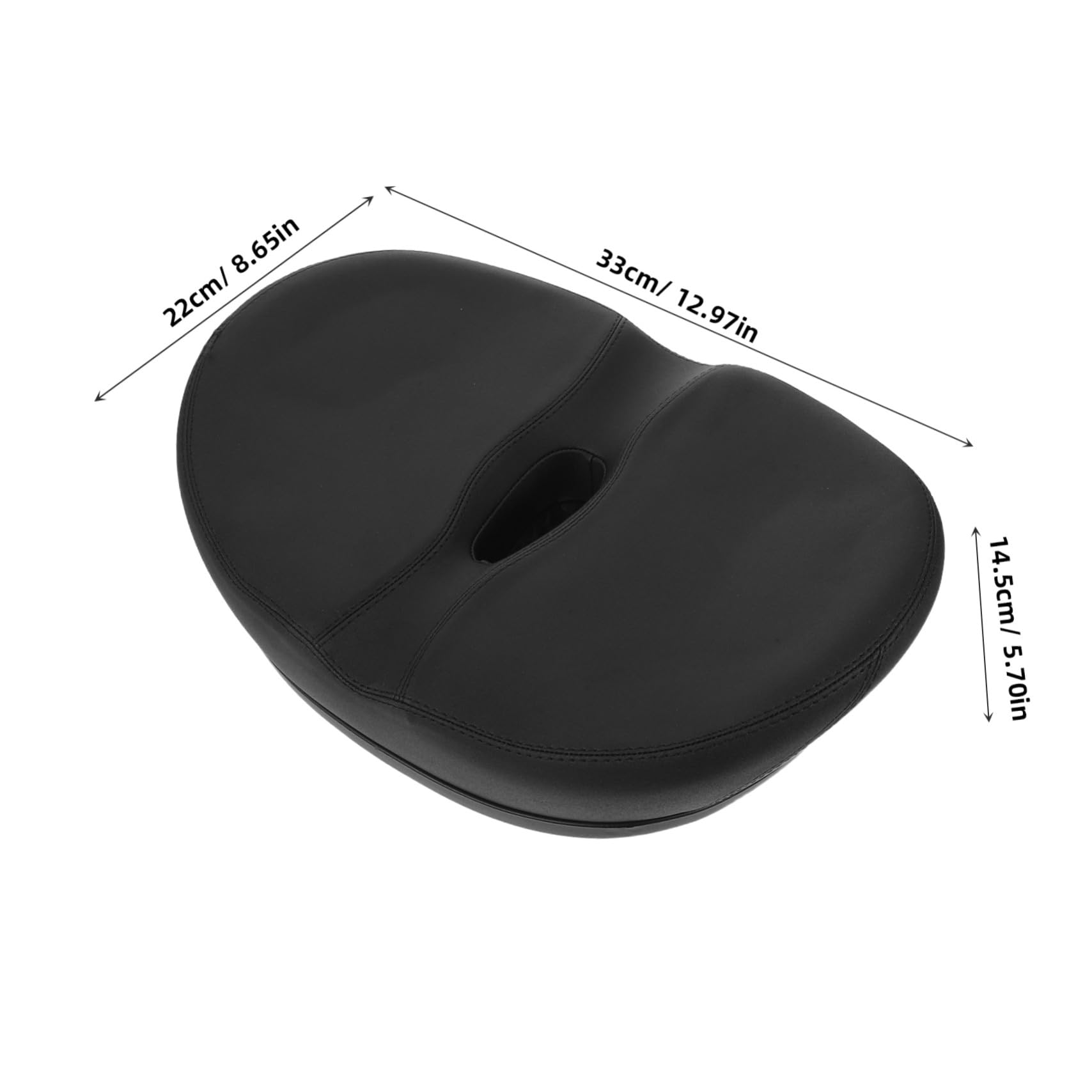 Toddmomy Sella Per Bicicletta Cava e Unisex Sella Per Bicicletta Ergonomica Ricambio Leggera e Imbottita in Gel Per Ciclismo Indoor e Outdoor