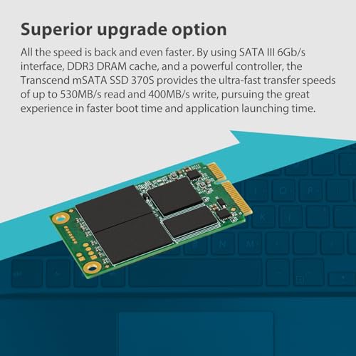 Image of Transcend MSA370 128GB SATA III Internal Solid State Drive (TS128GMSA370)