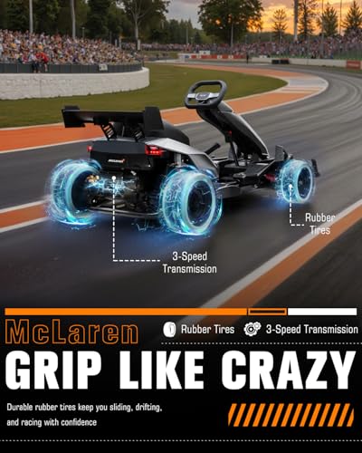 McLaren Licensed Electric Drift Kart