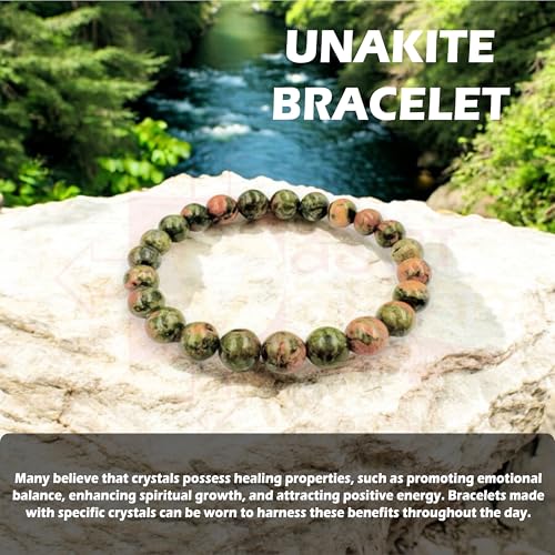 Image of Certified Crystal Bracelet | 8mm Beads | Stretchable Healing Bracelet | Bracelets for Men and Women |
