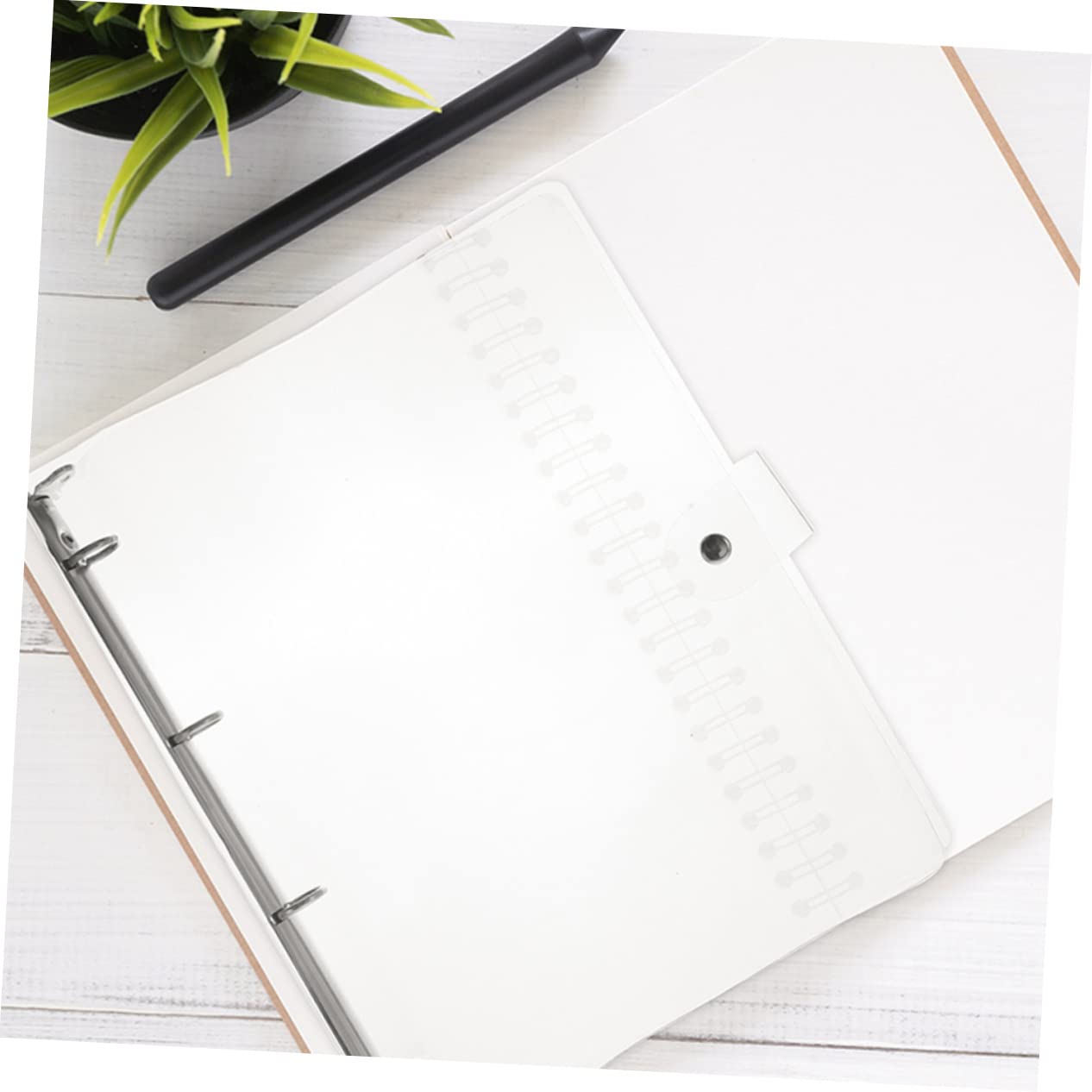 Cartellina Portadocumenti Trasparente 3 Pezzi in Plastico | A4 Binder, Aesthetic Binder, Sheet Protector, File Storage Bag, Back To School Party