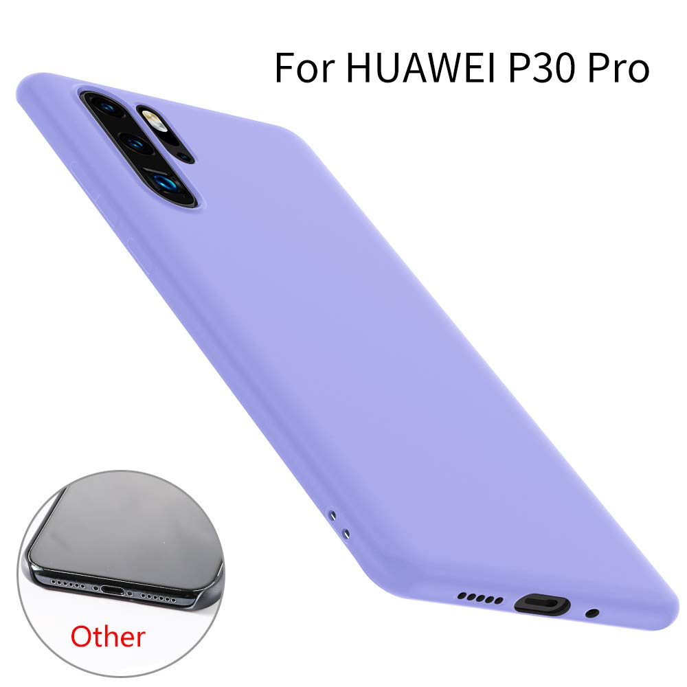 Custodia Huawei P30 Con Anello Metallico 360° E Supporto Magnetico – Silicone TPU Ultra Sottile – Fucsia