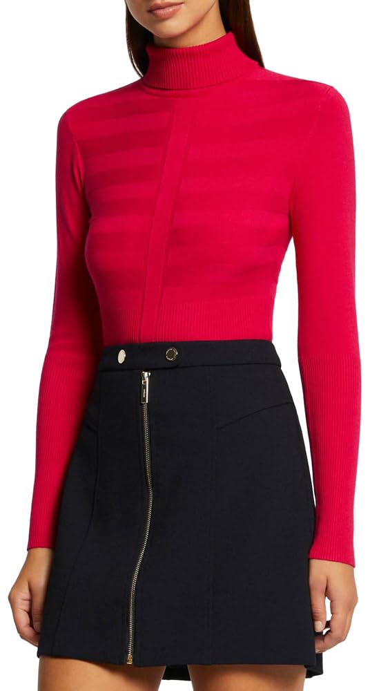 Morgan Magnolia Long-Sleeved Turtleneck Jumper, UK 10-12
