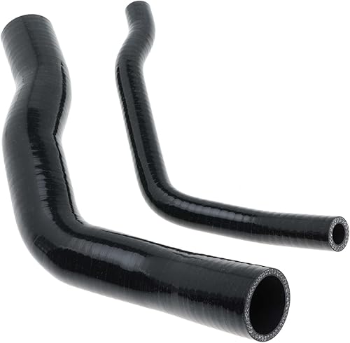 Miniatura 7 de Kit de manguera de llenado de combustible para Jeep Cherokee XJ Vent & Filler 1984-1996, 2 mangueras de goma sintética negra