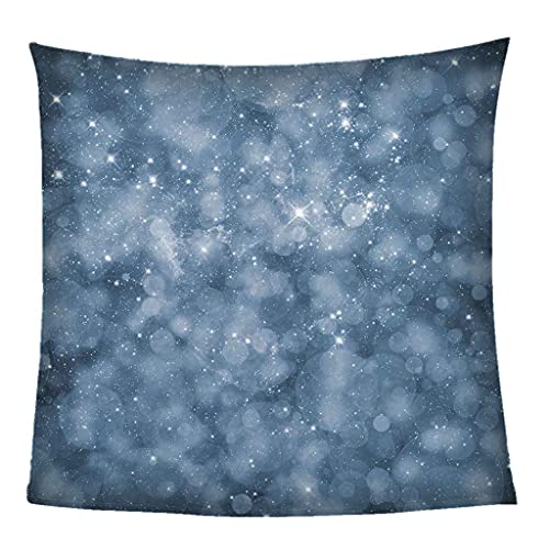 Couverture en flanelle microfibre bleu 150x200cm avec finition 3D haut de gamme - 5