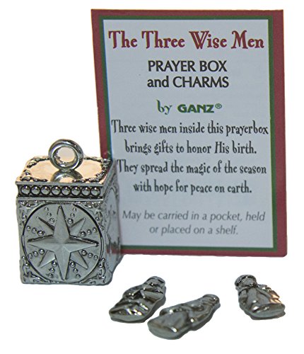 Ganz The 3 Wise Men Prayer Box and Charms (w/ story card)