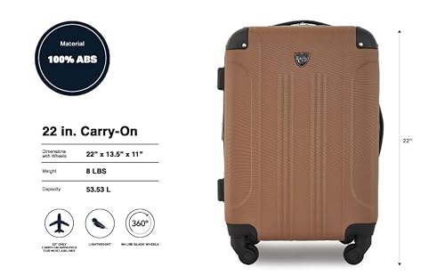 Travelers Club Luggage HS-20720-EX-210N