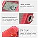 Mini Metronom, Clip-On Digital Beat Tempo Metronom für Klavier, Violine, Gitarre(Rot)