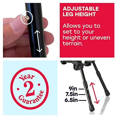 POP-The-Hot-Seat-Heated-Ultralight-High-Back-Chair-with-Headrest-for-Camping-or-Backpacking-2-Pockets-Cup-Holder-Carry-Bag-Battery-NOT-Included