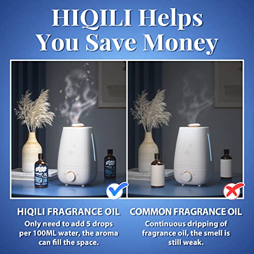 HIQILI Fresh Linen Fragrance Oil 100ml, Single Essential Oil for Diffuser Car Freshies, Clean Fresh Scent for Candle Making Soap Laundry 3.38 Fl Oz - Thumbnail 4
