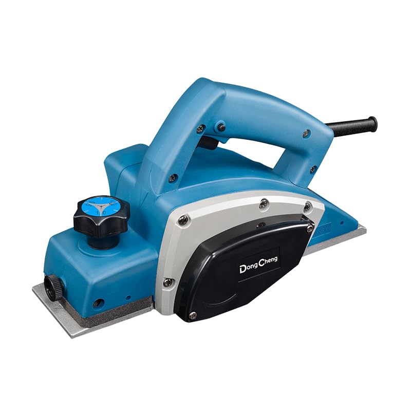 Image of DongCheng Electric Planer DMB82, 500W, 82mm Planing Width, 1mm Depth, 16000rpm, Ergonomic Handle, Aluminum Base Plate