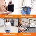 Portadocumentos de Viaje con Protección RFID - Cartera para Colgar y Porta...