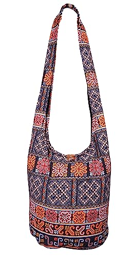 CCcollections Tie Dye Sling Shoulder Bag Cotton Crossed body bag shopping Many Printed
