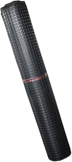 BBGS Redes para Pollos de Cría de Jardín Cercado de Malla de Plástico 1.2 M de Ancho Cercado de Alambre de Pollo de Plástico Red de Protección de Balcón Negro (Color : 2.1mm Thickness)
