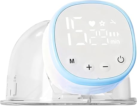 Handless Breast Pump | Electric Breast Pump for Baby Breastfeeding - Hands Free Expression Portable - For Nursing Mom Hospital Travel Bag Milk And Nipple