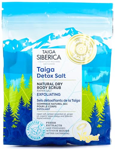 TAIGA SIBERICA. NATURAL DRY BODY SCRUB EXFOLIATING, 250 G