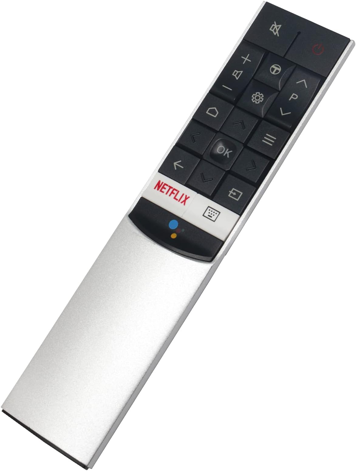 CRC602S JUR2 Replace Remote fit for TCL Anroid TV 65P715 55P715 50P715 75P815 65P815 55P815 75X915 65C715 55C715 50C715 65C715K 55C715K 50C715K 65C715KX1 65X10 65EC780 55EC780 65DC760 65X815 55X815