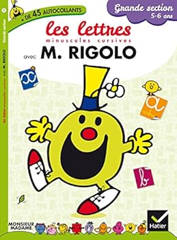 Paperback Monsieur Rigolo - GS - Les lettres minuscules cursives (Monsieur/Madame (7)) [French] Book